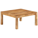 Coffee Table 80x80x40 cm Solid Acacia Wood 338031