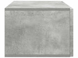 Wall-Mounted TV Cabinet Concrete Grey 98 x 31 x 30 cm 898558