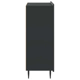 Sideboard with Drawer Black 66 x 34.5 x 91.5 cm Engineered Wood 894396