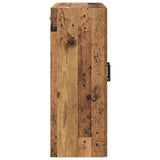 Wall-mounted Cabinet 2 pcs Old Wood 69.5 x 34 x 90 cm 3415563