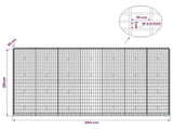 Gabion with 3.5 mm Wire and 5x10 cm Mesh 350x30x200 cm 3462769