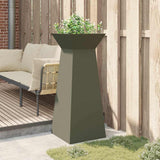 Pillar Planter Olive 40 x 40 x 100 cm 873858