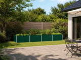Raised Garden Bed Green 320 x 80 x 55 cm cold-rolled steeel 8006419