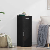 Sideboard with Drawer Black Oak 30 x 42.5 x 93 cm 868751