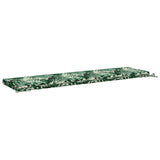 2-Piece Bench Cushions SOEST 2 pcs 100% Polyester Leaf Pattern 949011