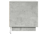 Bedside Cabinet Concrete Grey 50 x 34.5 x 50 cm Engineered wood 869584