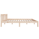Bed Frame without Mattress Solid Wood 120x200 cm 814879
