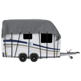 Caravan Roof Cover Grey 500x300 cm Non-woven Fabric 4015870