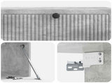 Wall-Mounted TV Cabinet Concrete Grey 98 x 31 x 30 cm 898048