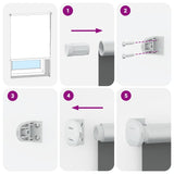 Roller Blind Blackout 160 x 230 cm Grey 240180