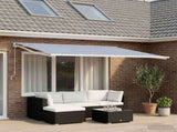 Awning Replacement Fabric Blue and White 250 x 200 cm Polyester 3444177