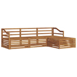 Outdoor Sofa Set Natural 245.5 x 162.5 x 73 cm 3373274