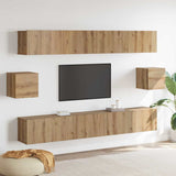 TV Cabinet Set Wall-mounted 6 pcs Artisan old 100 x 30 x 30 cm 3393440