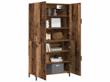 Highboard Old wood 69.5 x 34 x 180 cm Engineered Wood 3394539