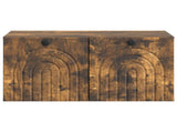 Wall-Mounted TV Cabinet Smoked Oak 59.5 x 41 x 30 cm 898170