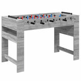 Foosball Table Grey Sonoma 125 x 60.5 x 80 cm Engineered Wood 858889