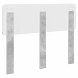 Headboard Concrete Grey Engineered wood 888554