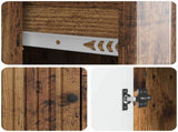 Sideboard Old Wood 66 x 34.5 x 90 cm Engineered Wood 894173