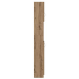 Bathroom Cabinet Artisan Oak 32x25.5x190 cm Engineered Wood 856049