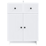 Sideboard with Drawer White 66 x 34.5 x 90 cm Engineered Wood 893945