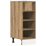 Bottom Cabinet Riga Artisan Oak 30x44.5x81.5 cm Engineered Wood 854201