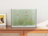 Aquarium with Storage Transparent 30 x 30 x 30 cm Glass 42020380