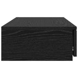 Bed Drawers Black Oak 100 x 36.5 x 16.5 cm Engineered Wood 866908