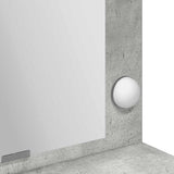 Dressing Table Concrete Grey 100 x 41 x 135 cm Engineered Wood 865103