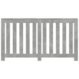 Radiator Cover Concrete Grey 149x20x82 cm Engineered Wood 852747