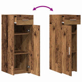 Sideboard with Drawer Old Wood 30 x 42.5 x 93 cm 868749