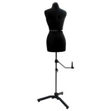 Adjustable Dress Form Female Height Adjustable Black S Velvet 42018603