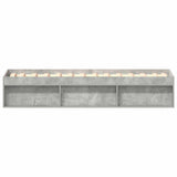 Bed Frame without Mattress Concrete Grey 90x200 cm 3203827