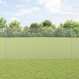 Welded Wire Fence 50 x 1.5 m Hot-Dip Galvanised Steel 3337046
