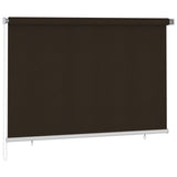 Outdoor Roller Blind 225 cm Brown 312973