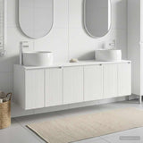 Bathroom Cabinet Set 3 pcs High Gloss White 49.5 x 44.5 x 66 cm 3405711