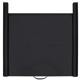 Washing Machine Intermediate Shelf Black 60 x 60 x 8 cm Steel 42022039