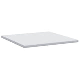 Mattress Topper White 200 x 200 x 7 cm Jaquard Fabric 4106230