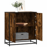 Sideboard Smoked Oak 68x35x76 cm Engineered Wood 848991