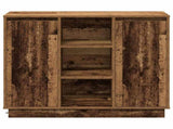 LED Sideboard Old Wood 90 x 32 x 75 cm Engineered Wood 869688