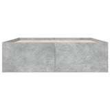 Bed Frame without Mattress Concrete Grey 150x200 cm 3280919