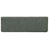 Stair Mats 30 pcs 65x21x4 cm Dark Green Rectangular Edge 3365773
