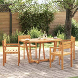 Garden Dining Table Oval 150x90x75 cm Solid Wood Acacia 4108136