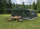 Family Tent Army Green 500 x 400 x 230 cm Polyester and Steel 42028504