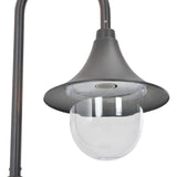 Garden Post Light E27 120 cm Aluminium Bronze 44211