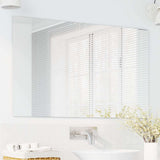 Wall Mirror Rectangular 100 x 60 cm Tempered Glass 42023019