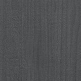 Book Cabinet Room Divider Grey 40x30x135.5 cm Pinewood 808145