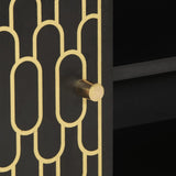 TV Cabinet 80x31x46 cm Solid Wood Mango 358335