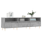 TV Cabinet Concrete Grey 150x30x44.5 cm Engineered Wood 831272
