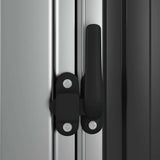 Garden Shed Anthracite 118.5x97x209.5 cm Galvanised Steel 150901