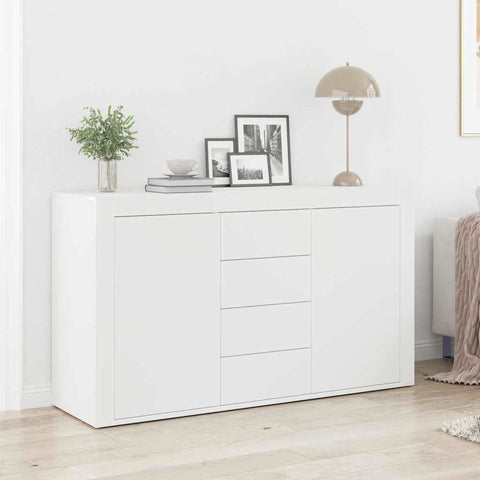 Sideboard with Drawer White 120 x 36 x 69 cm Engineered wood 3333856